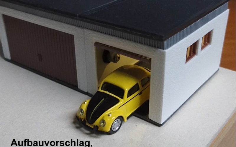 1.4.5 K5 - "Garagenanimation" mittels programmierbarer Servosteuerung