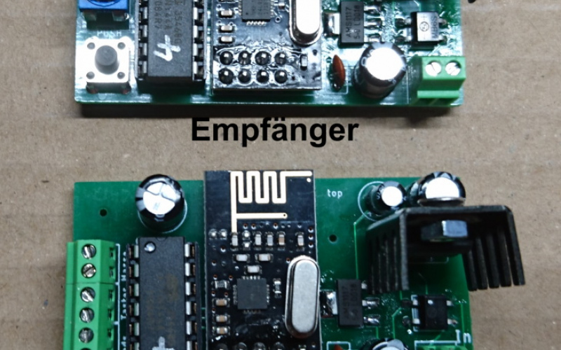 7.1.3 Funk-Module zur Servosteuerung, programmierbarer Weichen-Unterflurantrieb mit Rückmeldung