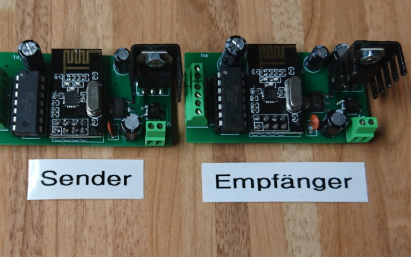 7.5.1 Funk-Module zur kabellosen Übertragung der Gleisbesetztmeldung, 4-fach